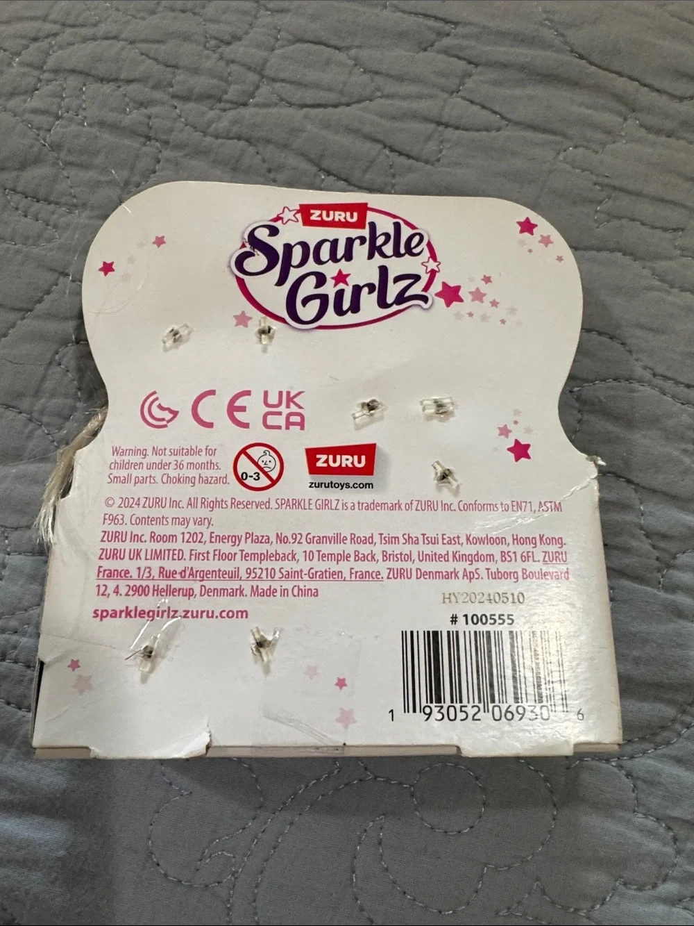 Sparkle Girlz Pets Blonde Doll with Pink Dress and White Unicorn